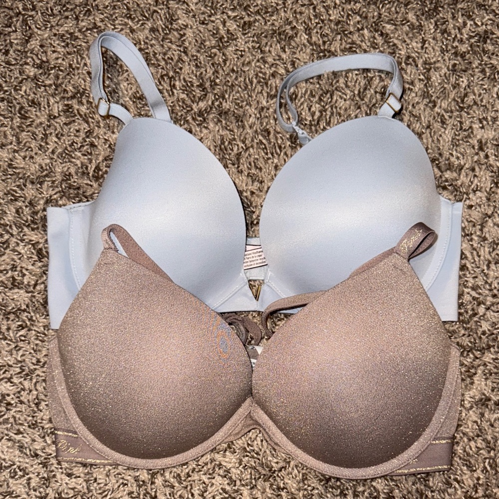 Victoria’s Secret / Pink Push Up Bra Bundle